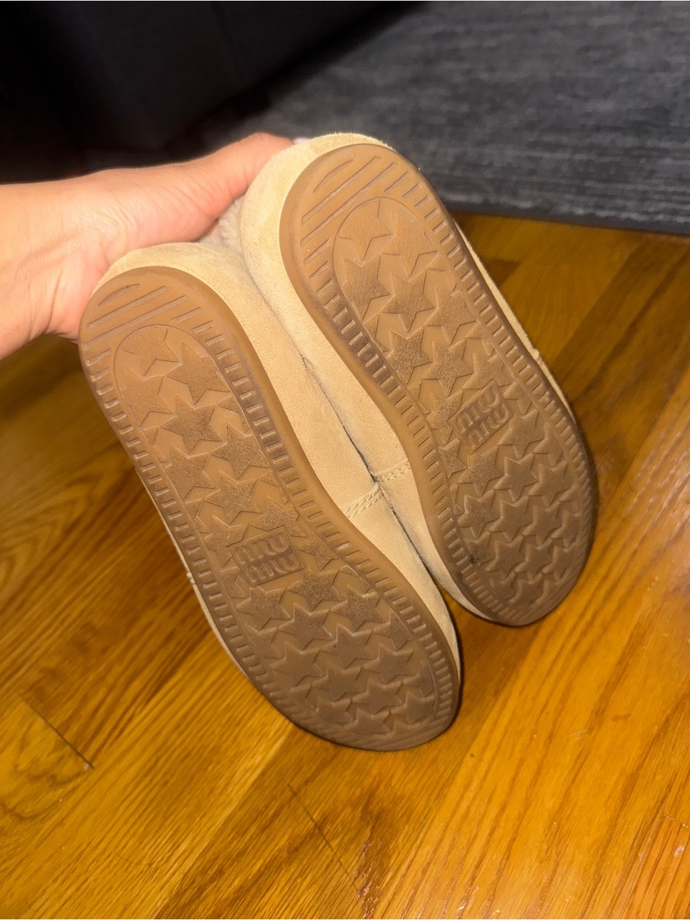 100% Authentic Miu Miu Suede Shearling Penny Loafers - Picture 7 of 8